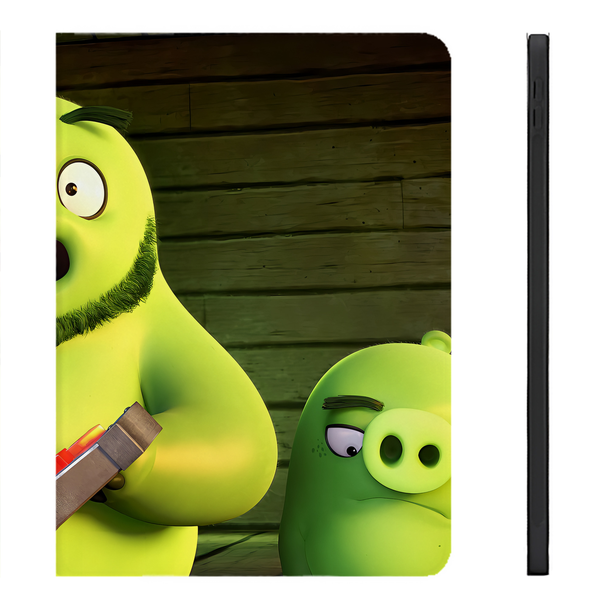 （画像用） Angry Birds アングリーバード IPadケース ペンホルダー付き ブックスタイルデザイン